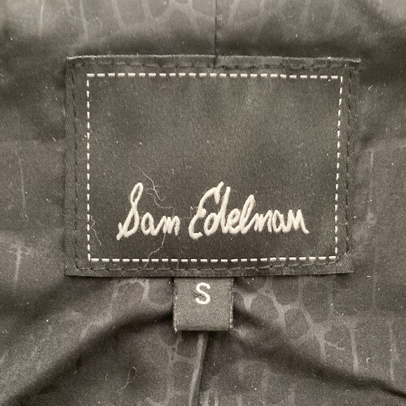 Sam Edelman black vegan leather jacket - Picture 8 of 10